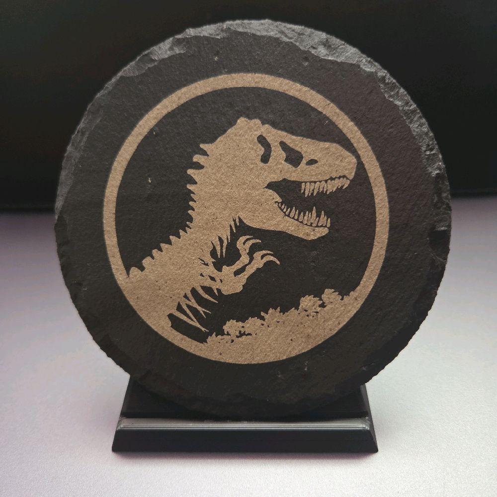 Jurassic Park Slate Coasters