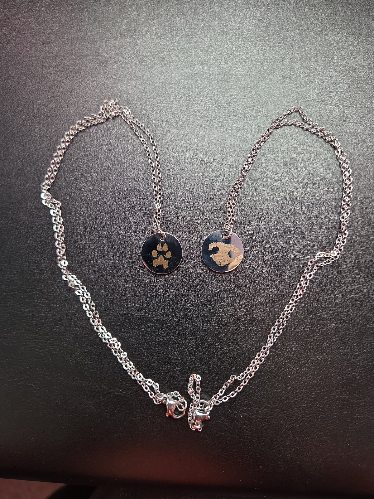 Pet Paw/Nose Print Necklaces