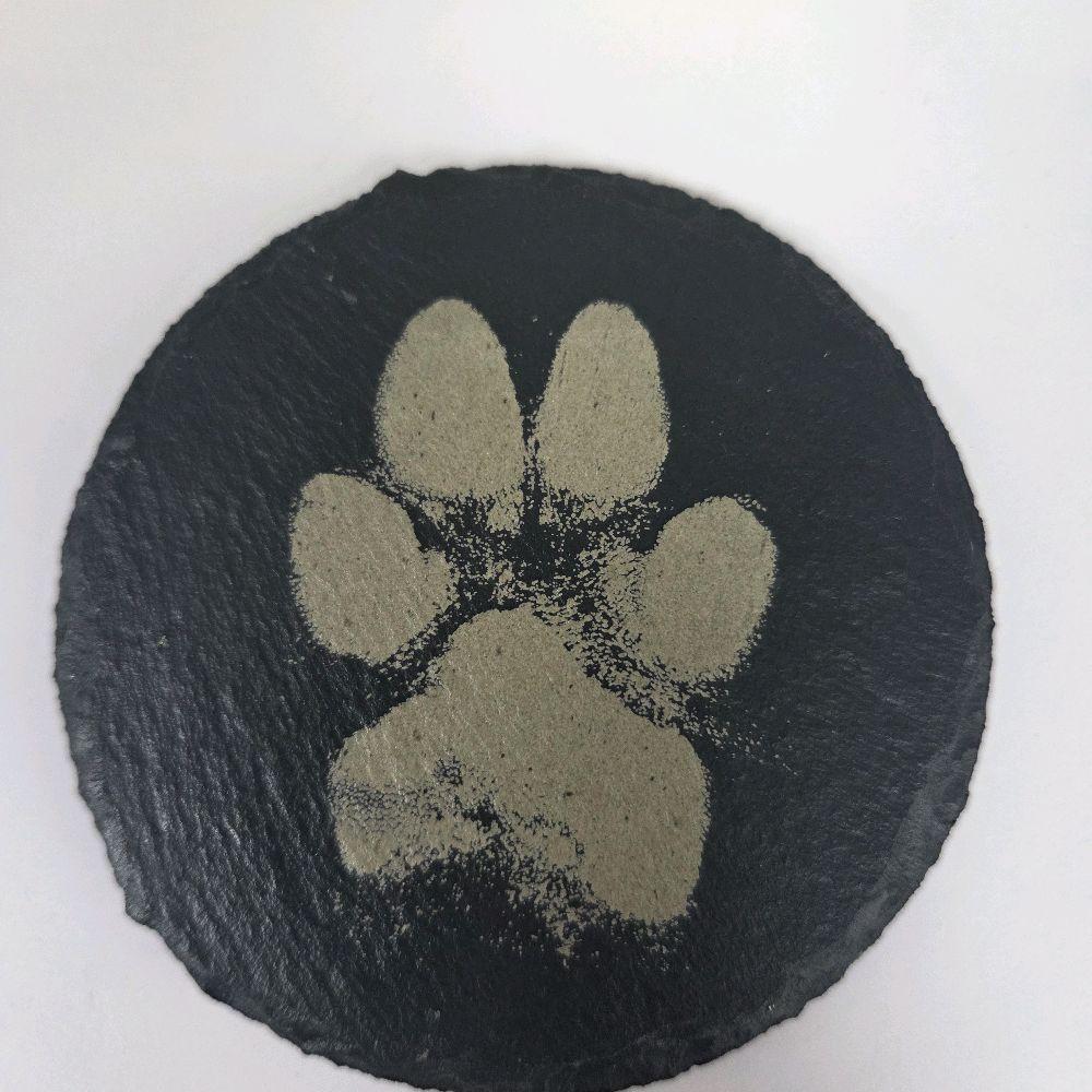 Pet Paw/Nose Print Engraved Plaque or Frame