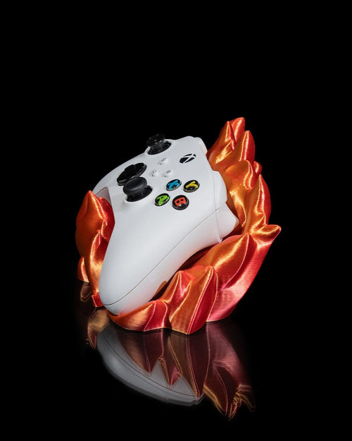 Flame 3D Printed Game Controller Stand