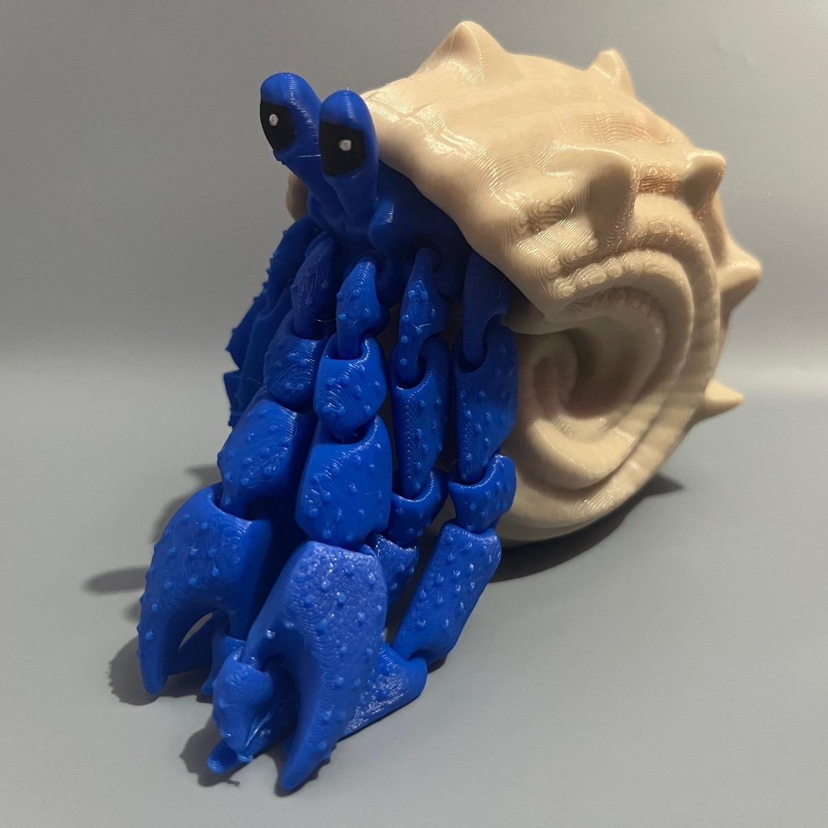 Articulated Hermit Crab Figure