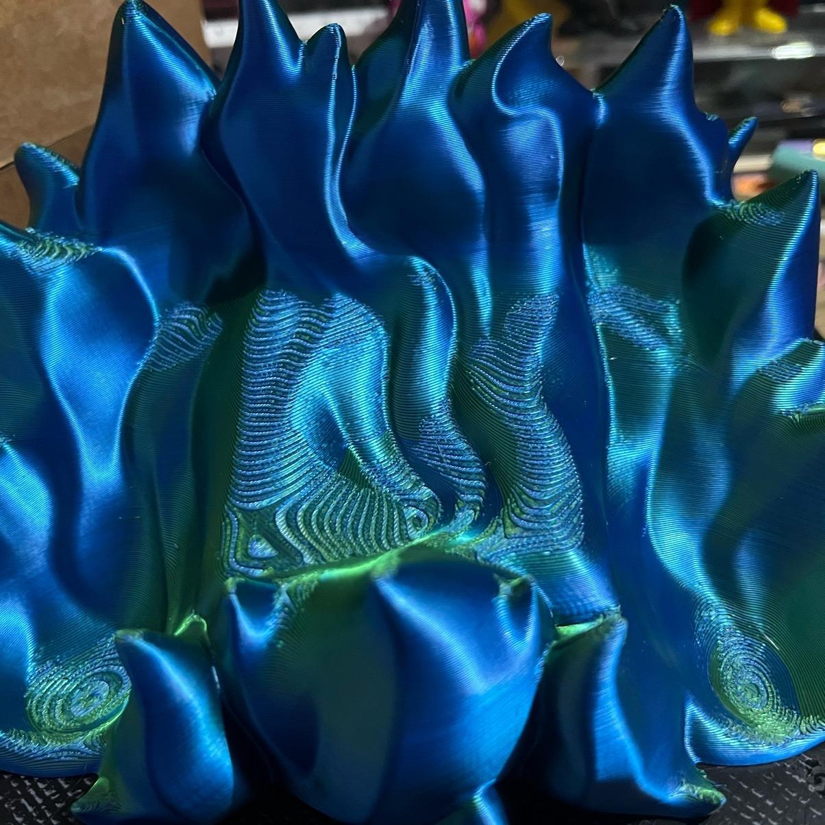 Flame 3D Printed Game Controller Stand