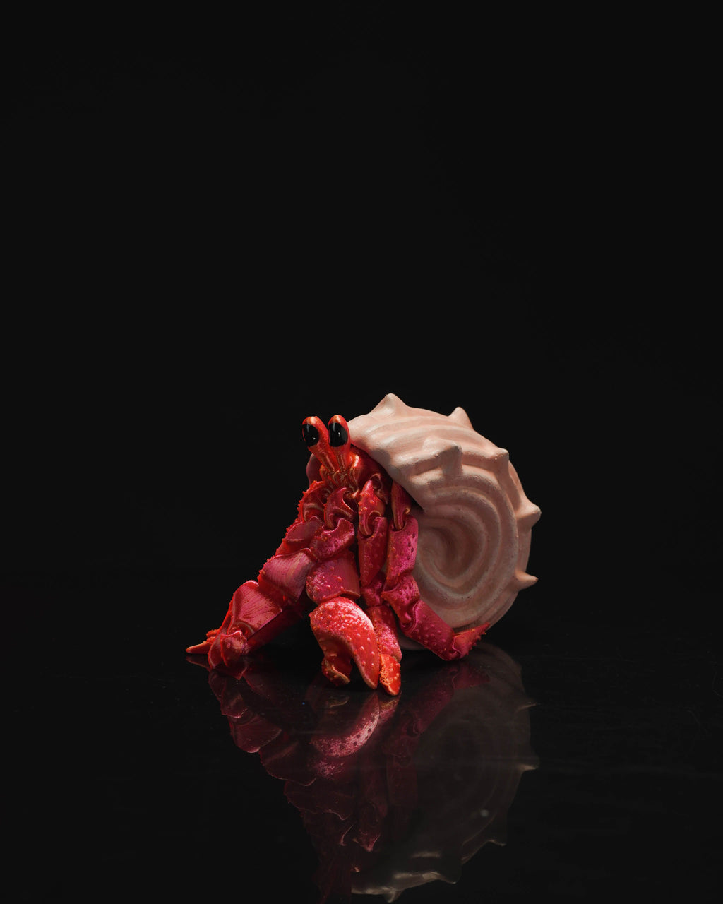 Articulated Hermit Crab Figure