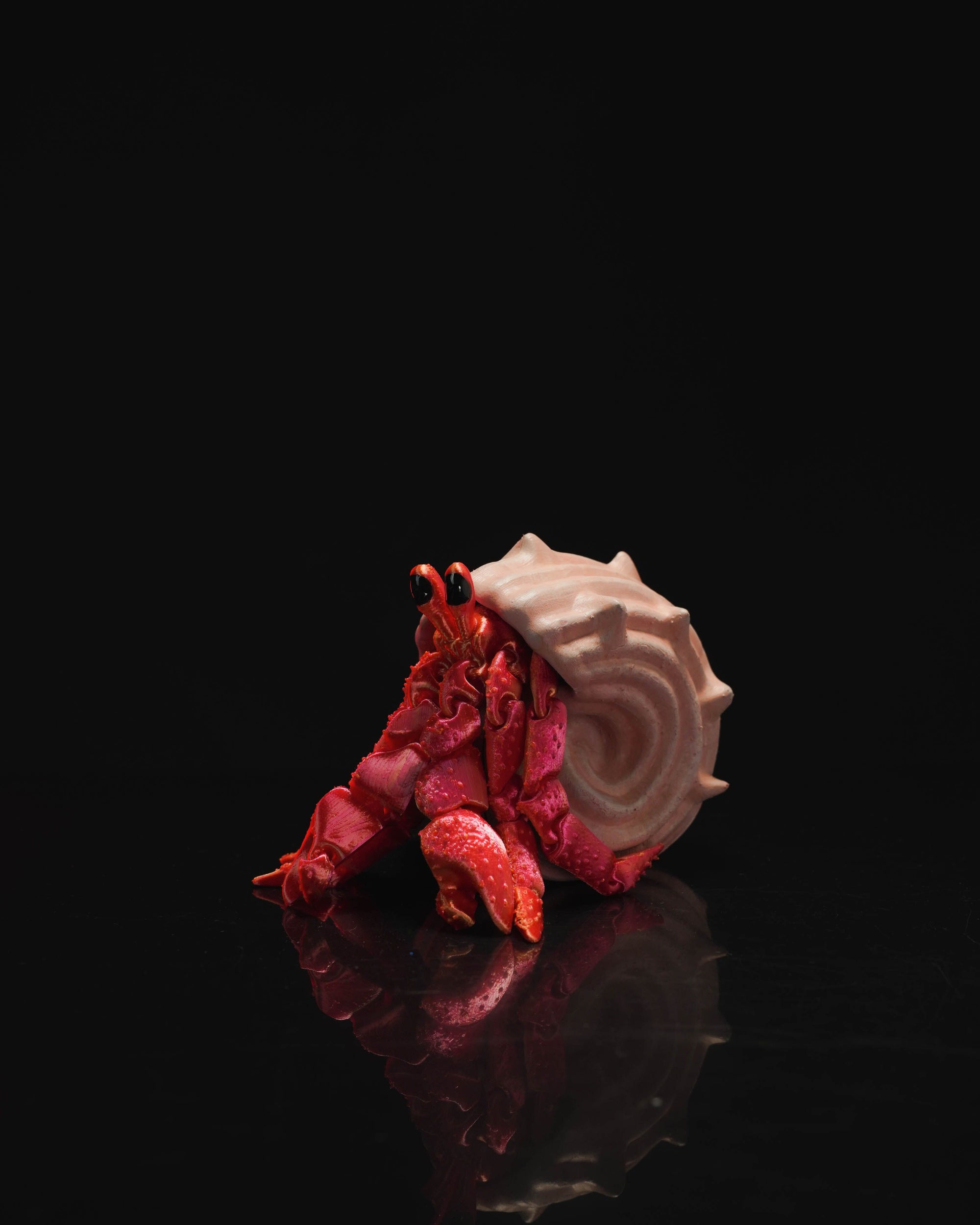 Articulated Hermit Crab Figure