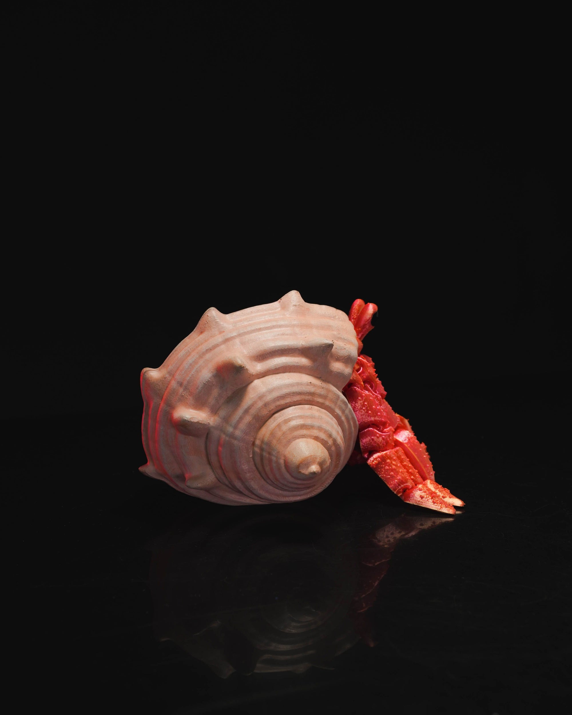 Articulated Hermit Crab Figure