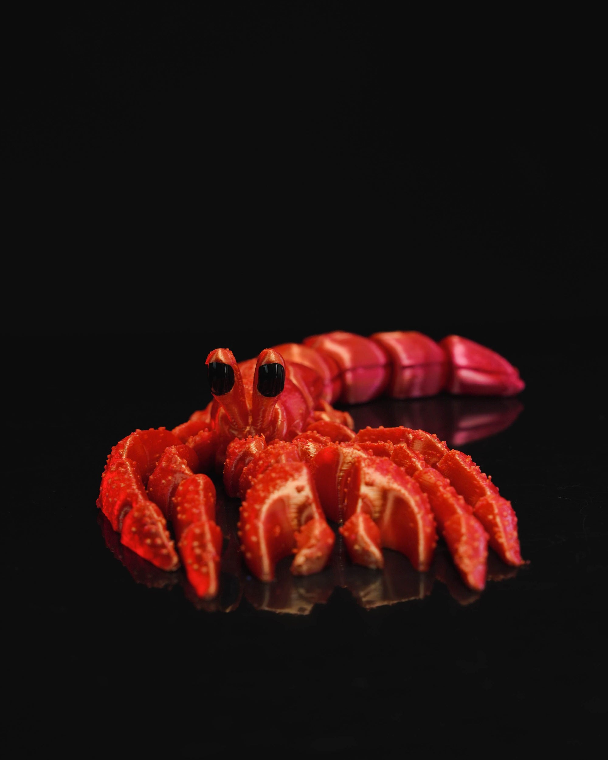 Articulated Hermit Crab Figure
