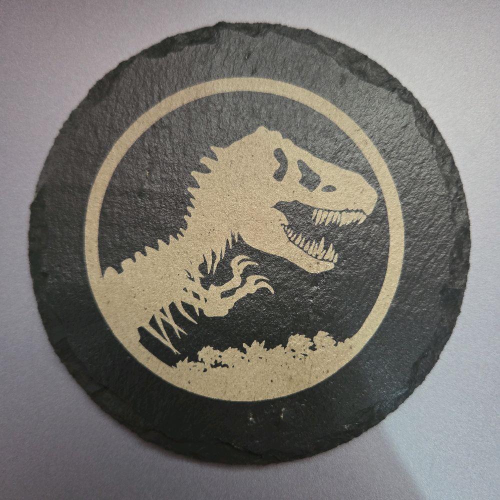 Jurassic Park Slate Coasters