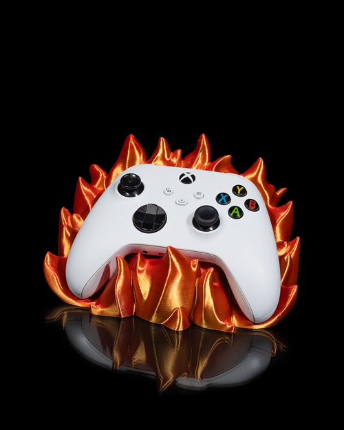 Flame 3D Printed Game Controller Stand